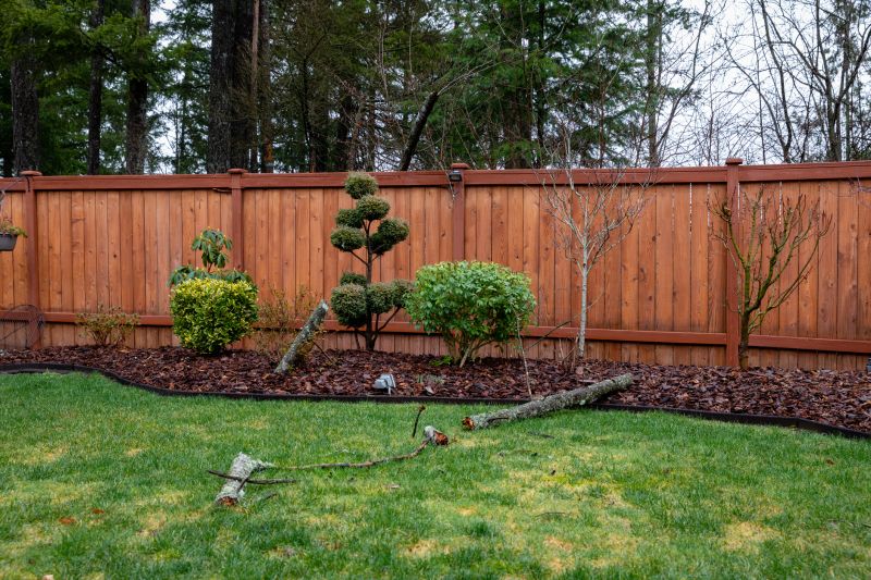 Wooden Fence Installation